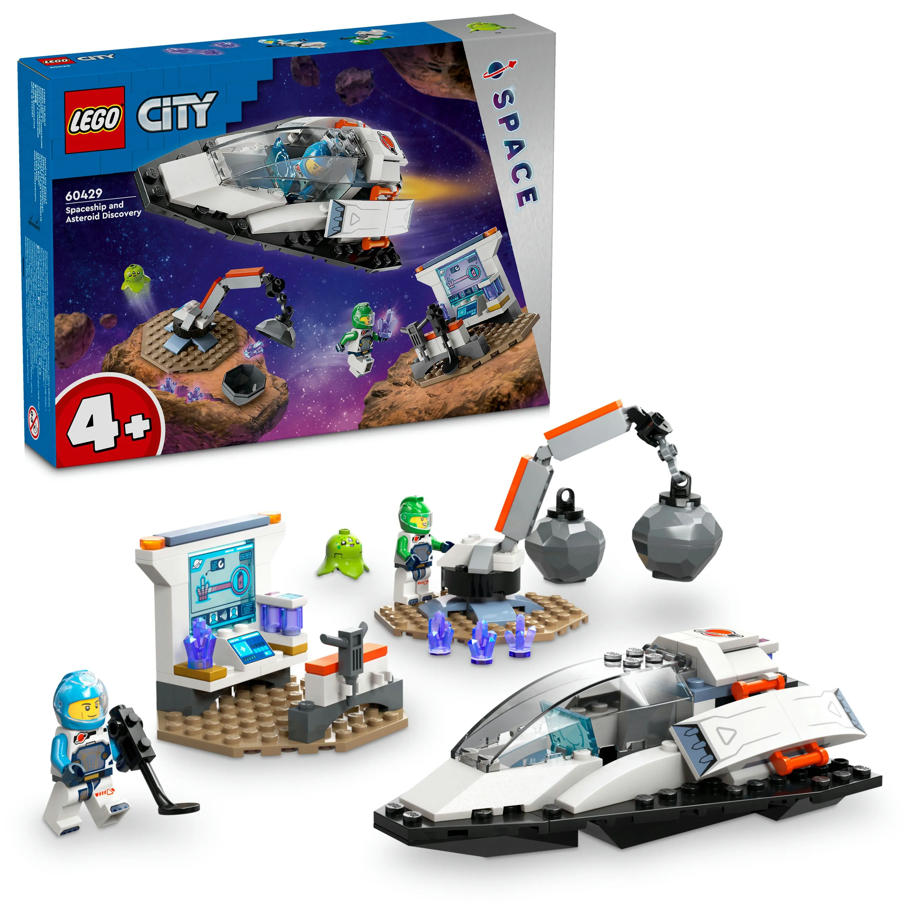 LEGO City Space Avaruusalus ja asteroidil&ouml;yt&ouml; 60429