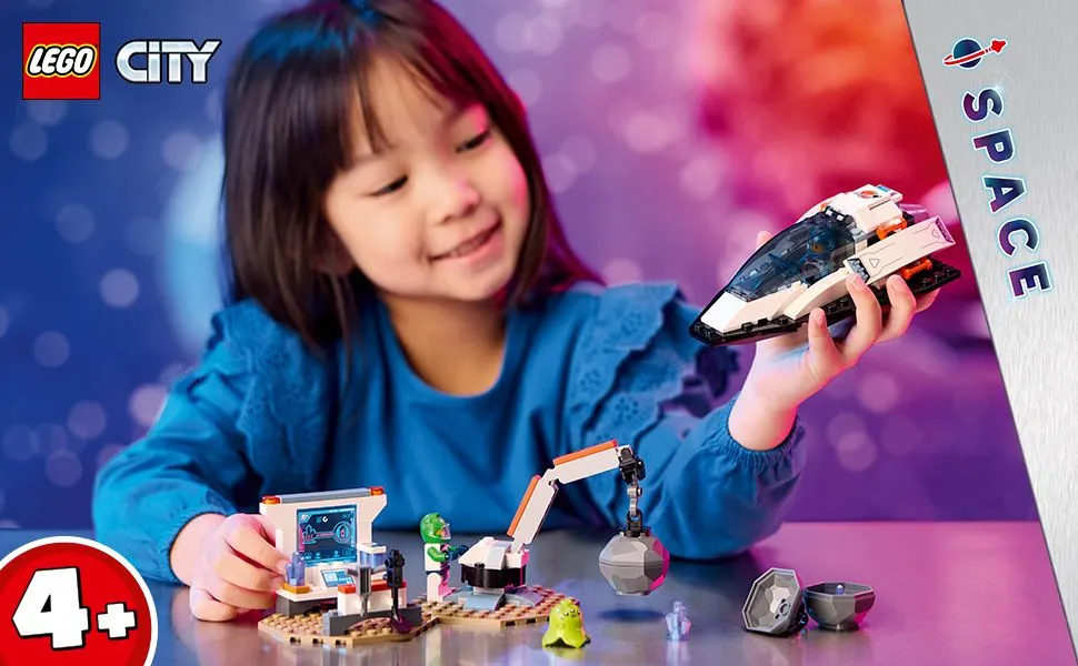 LEGO City Space Avaruusalus ja asteroidil&ouml;yt&ouml; 60429