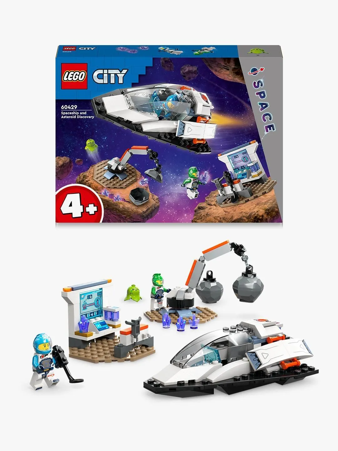 LEGO City Space Avaruusalus ja asteroidil&ouml;yt&ouml; 60429