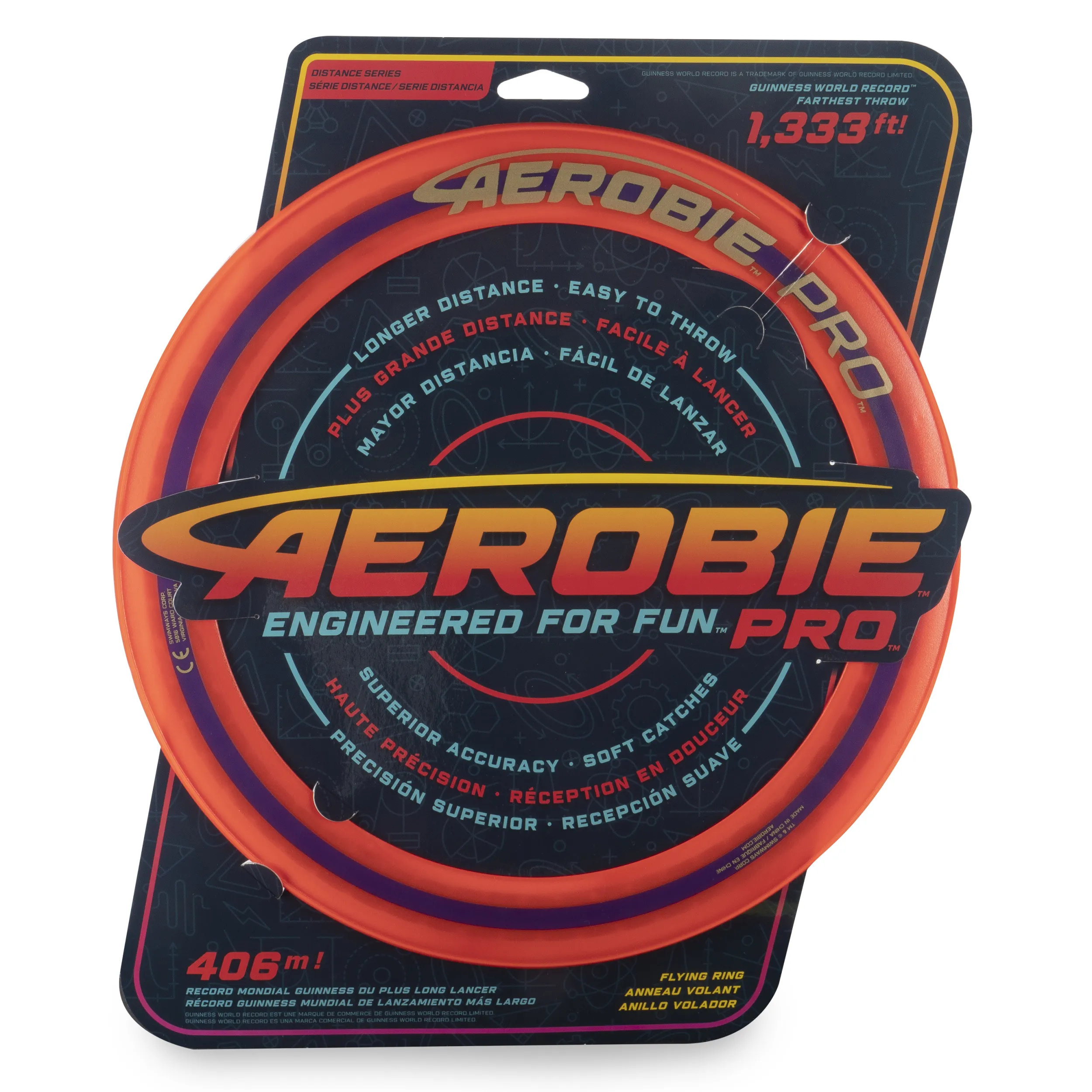 SpinMaster Aerobie Flying Ring13 &quot;&quot; orange 6046388