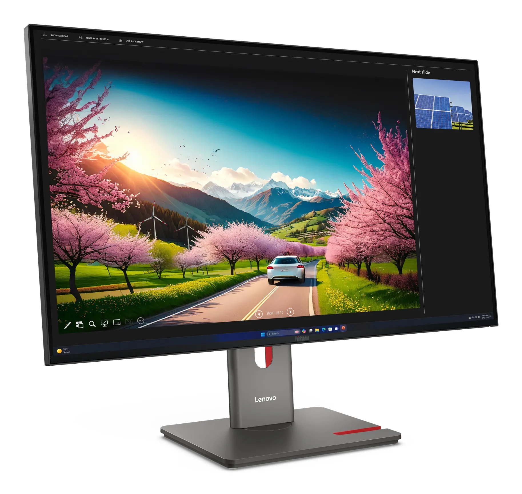 Lenovo ThinkVision P32UD-40 31.5" 4K UHD, IPS -n&auml;ytt&ouml;, 120Hz, HDR10, Thunderbolt 4