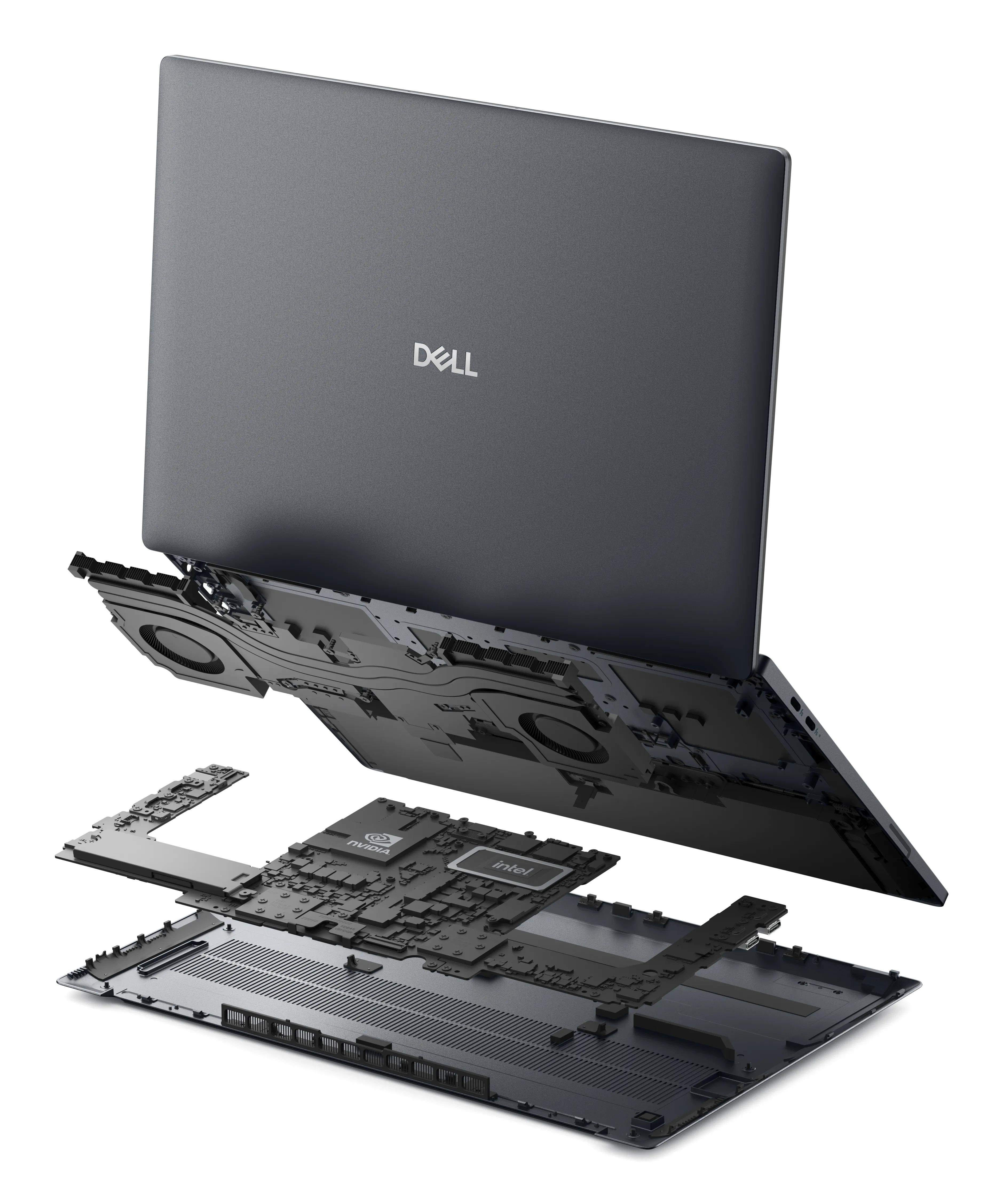 Dell Pro Precision 7 14 14" Core Ultra 7 366H, 32 Gt, 1 Tt SSD, RTX PRO 2000 Blackwell, Win 11 Pro -kannettava, musta