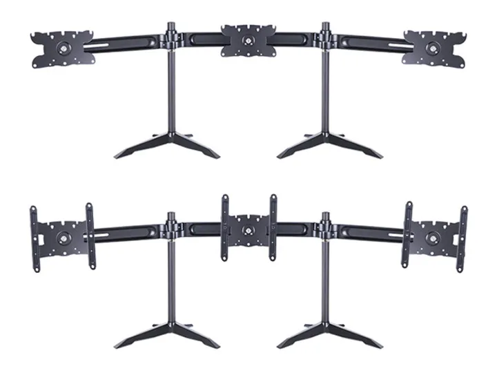 Multibrackets M Desktopmount VESA Adapter 200x200 - Asennuskomponentti (VESA-sovitin) - ter&auml;s - musta -kiinnitysliit&auml;nt&auml;: 200 x 200 mm