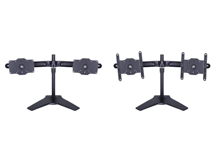 Multibrackets M Desktopmount VESA Adapter 200x200 - Asennuskomponentti (VESA-sovitin) - ter&auml;s - musta -kiinnitysliit&auml;nt&auml;: 200 x 200 mm