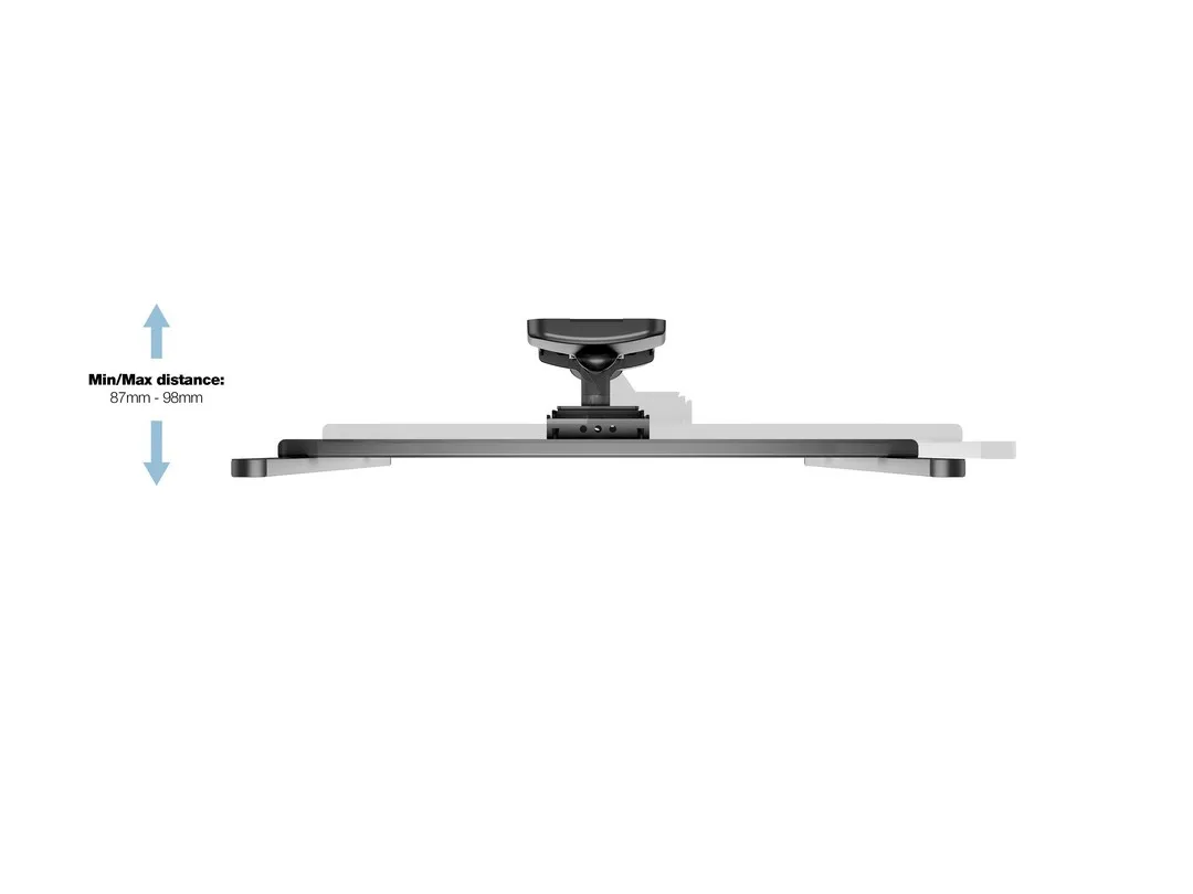 Multibrackets M VESA Flexarm Tilt &amp; Turn I - Wall mount tuotteelle LCD-n&auml;ytt&ouml; (K&auml;&auml;nn&auml; &amp; kallista) - musta -n&auml;yt&ouml;n koko: 26"-42"