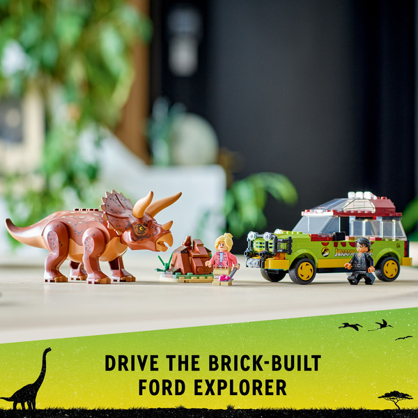 Lego Jurassic Triceratops Research 76959