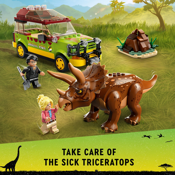 Lego Jurassic Triceratops Research 76959
