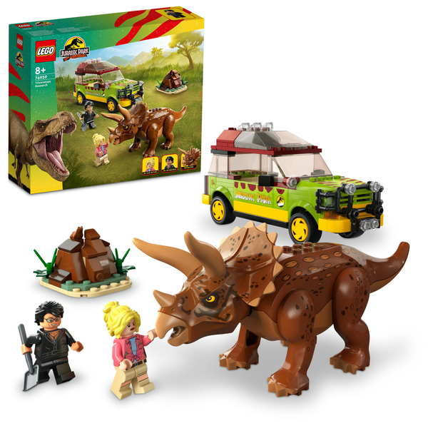 Lego Jurassic Triceratops Research 76959
