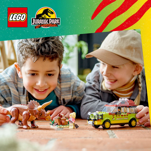 Lego Jurassic Triceratops Research 76959