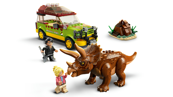 Lego Jurassic Triceratops Research 76959
