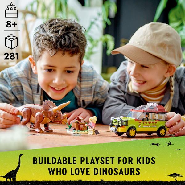 Lego Jurassic Triceratops Research 76959