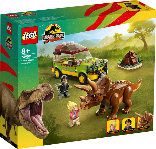 Lego Jurassic Triceratops Research 76959