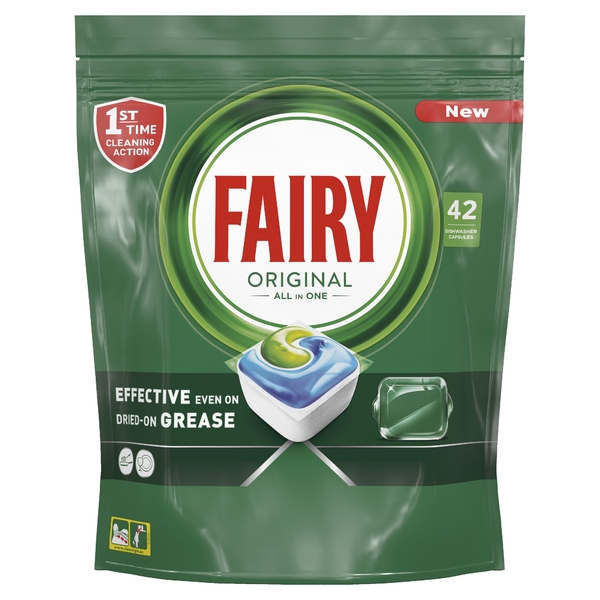 Fairy Original 42 Tablets All In One -Dishwasher tablets Fairy Original 42 Tablets All In One -Dishwasher tablets