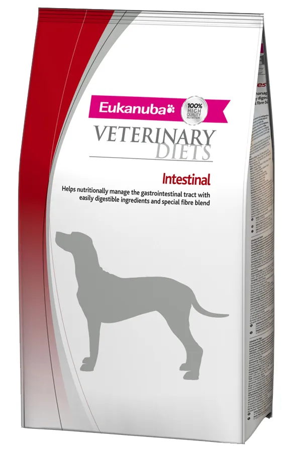 Eukanuba Veterinary Diets Intestinal, Dry food for dogs, Adult, 12kg