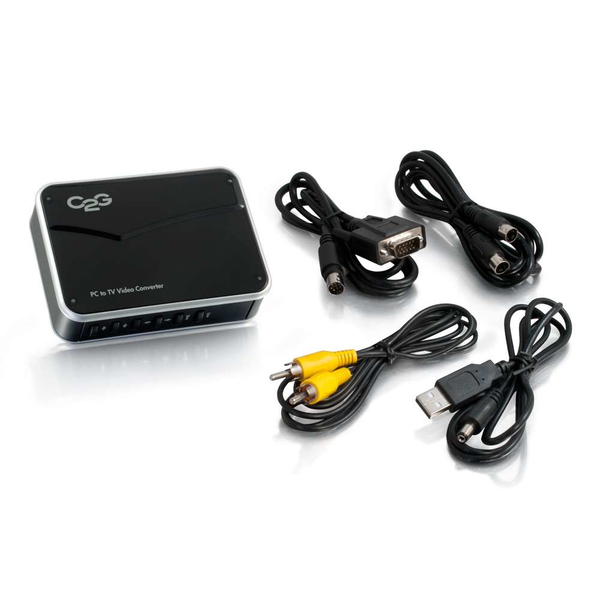 Cbl/VGA to Composite/S-Video PC-TV Adptr