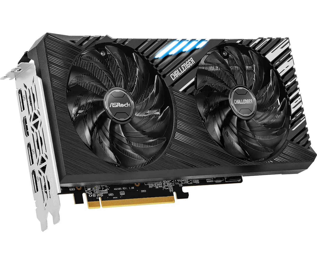 ASRock Radeon RX 7600 XT Challenger 16GB - Graphics card