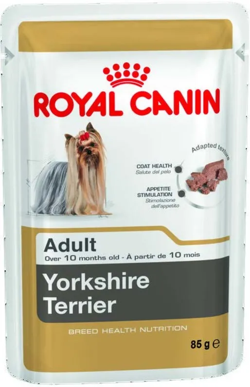 Royal Canin Yorkshire Terrier Adult Loaf, Koiran m&auml;rk&auml;ruoka, 12 x 85 g