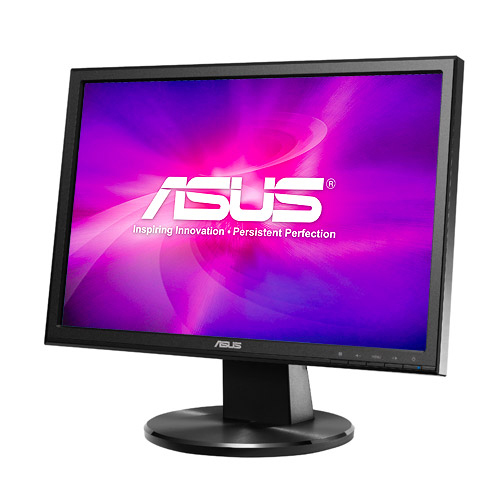 ASUS VW199DR 19inch LED Monitor Contrast 50M:1 Response time 5ms D-Sub Black