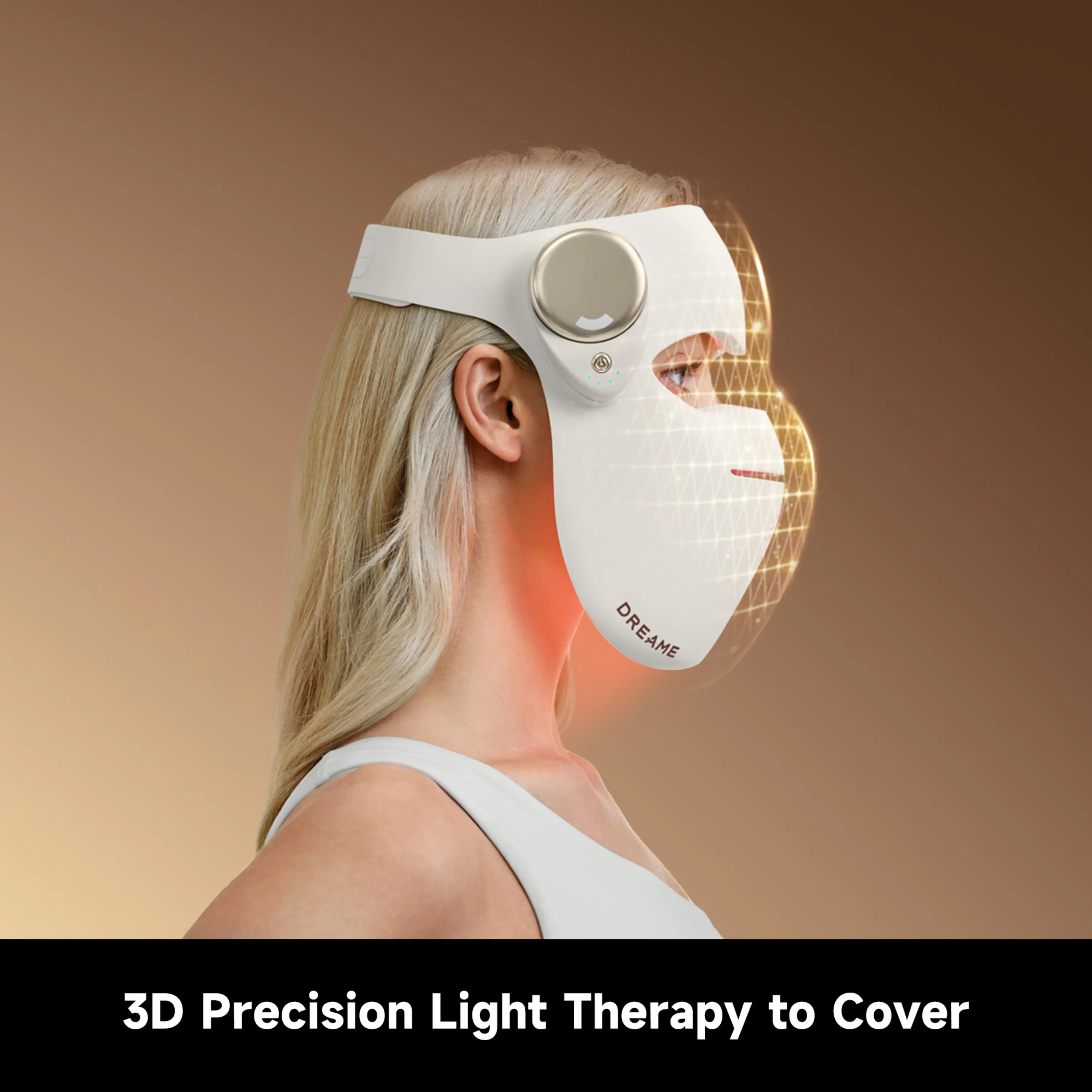 Dreame Photon AB01A LED-valoterapianaamio, valkoinen