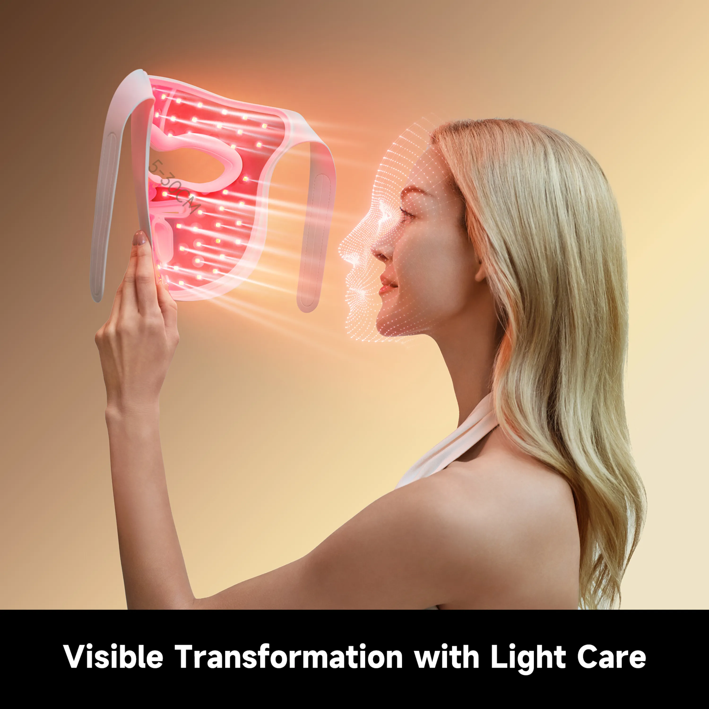 Dreame Photon AB01A LED-valoterapianaamio, valkoinen