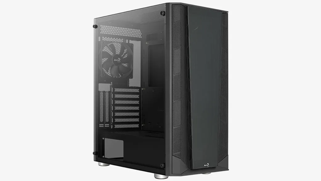 AeroCool Prism - midi chassi, Svart