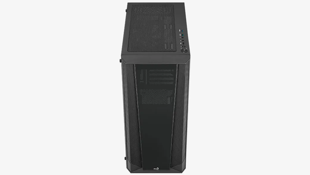 AeroCool Prism - midi chassi, Svart