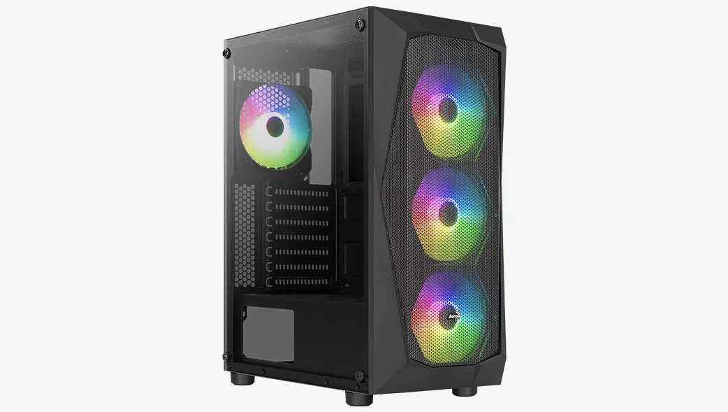 Falcon Argb Midi Tower Black