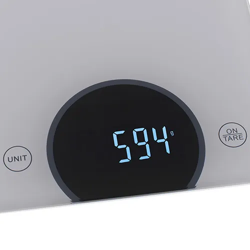 Adler AD 3173s Kitchen Scale, 10 kg, 1 g, LED, Silver