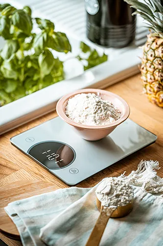 Adler AD 3173s Kitchen Scale, 10 kg, 1 g, LED, Silver