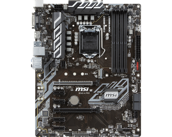 MSI B360-A Pro ATX-emolevy