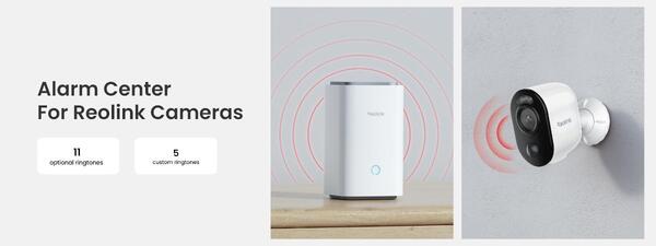 Reolink Home Hub + 2x Argus 3E+ 64GB MicroSDHC 2K Battery Camera