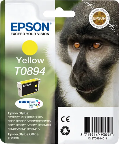 T0894 Yellow Ink Cartridge 3,5ml