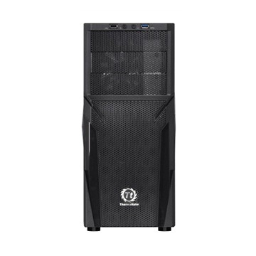 Thermaltake Versa H21 - miditower chassi, Svart