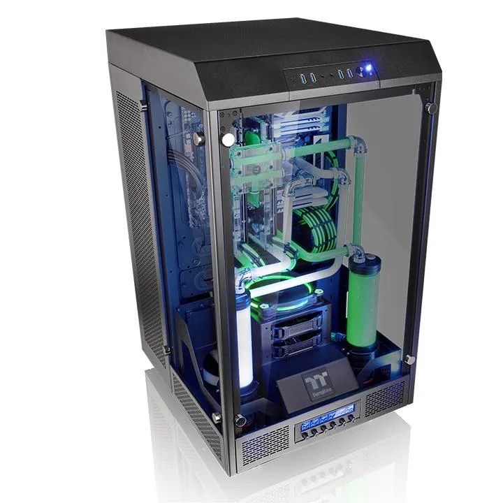 Thermaltake The Tower 900 Big Tower black 2 preinstalled fans