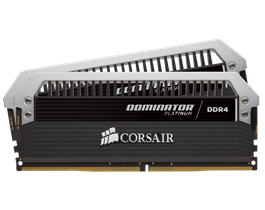 Corsair 8GB (2x4GB) Dominator Platinum, DDR4 4000MHz - musta