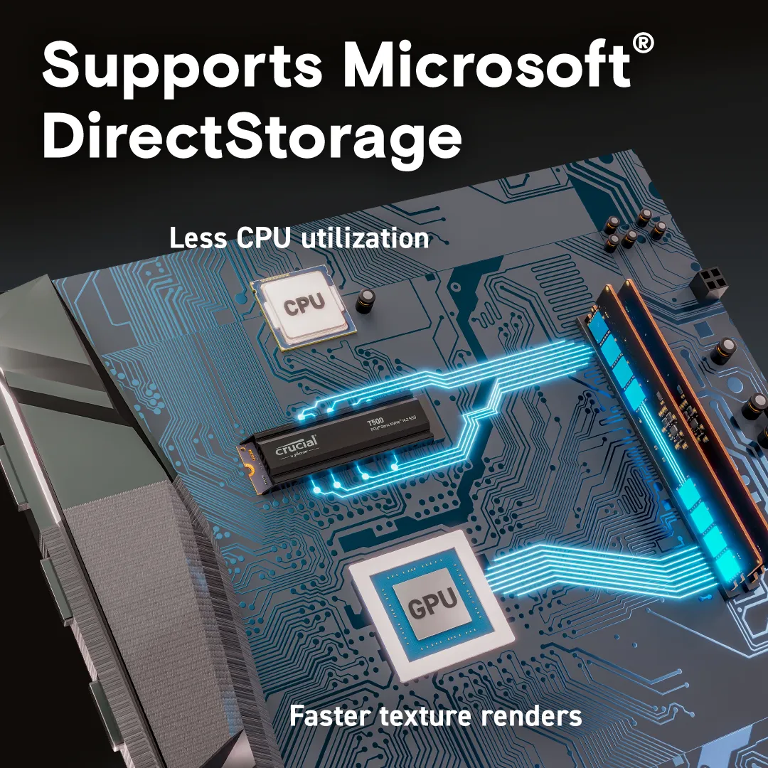 Crucial T500 2 TB, PCIe 4.0, M.2 - SSD