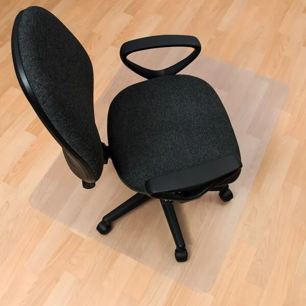 Valuemat stolmatta PVC 90x120 cm för hårda golv
