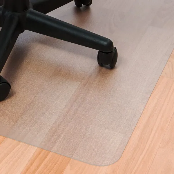 Valuemat stolmatta PVC 90x120 cm för hårda golv