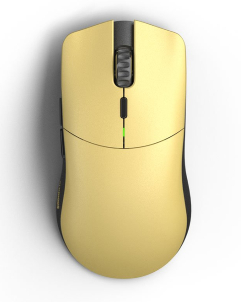 Glorious Model O PRO - tr&aring;dl&ouml;s spelmus, golden panda forge, limited edition