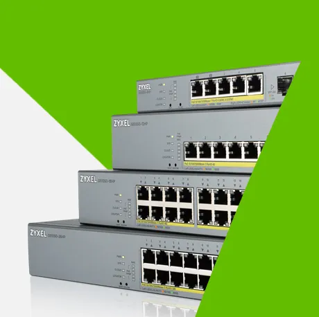 ZyXEL GS1350-6HP Network Switch