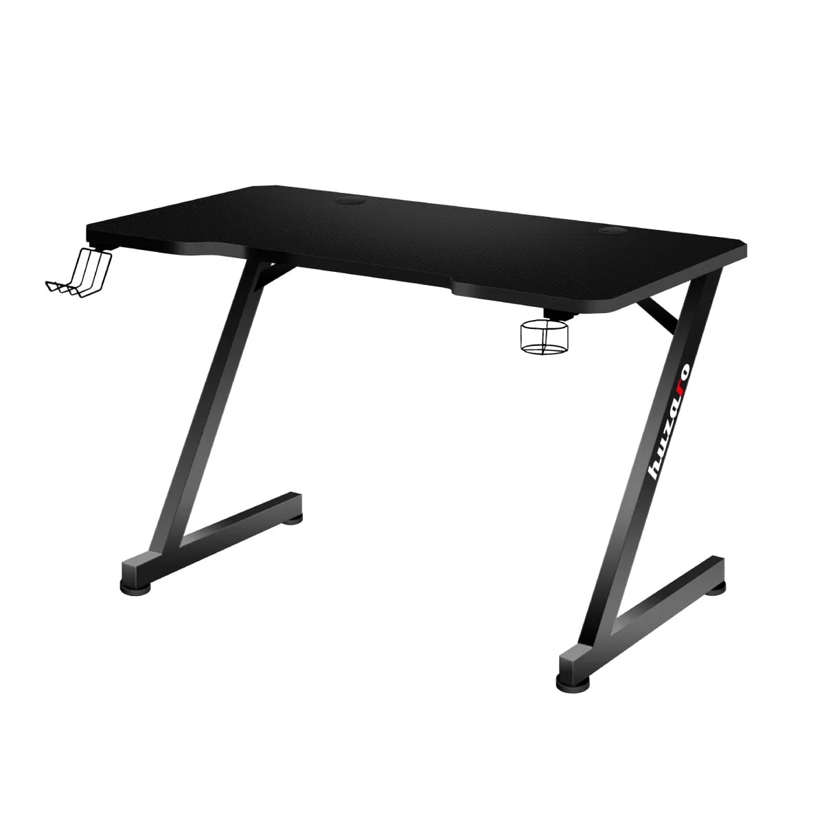 HUZARO Hero 2.5 Spelbord, 1200 x 600 millimeter, Svart