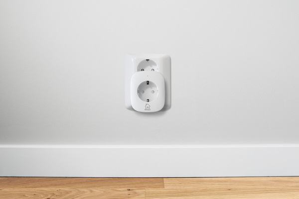 Deltaco Smart Home SH-P01E - smart outlet, Wi-Fi, white