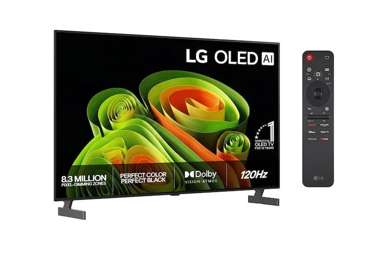 LG B6 55" 4K OLED webOS TV, 120 Hz, Dolby Vision, HDR10, HLG