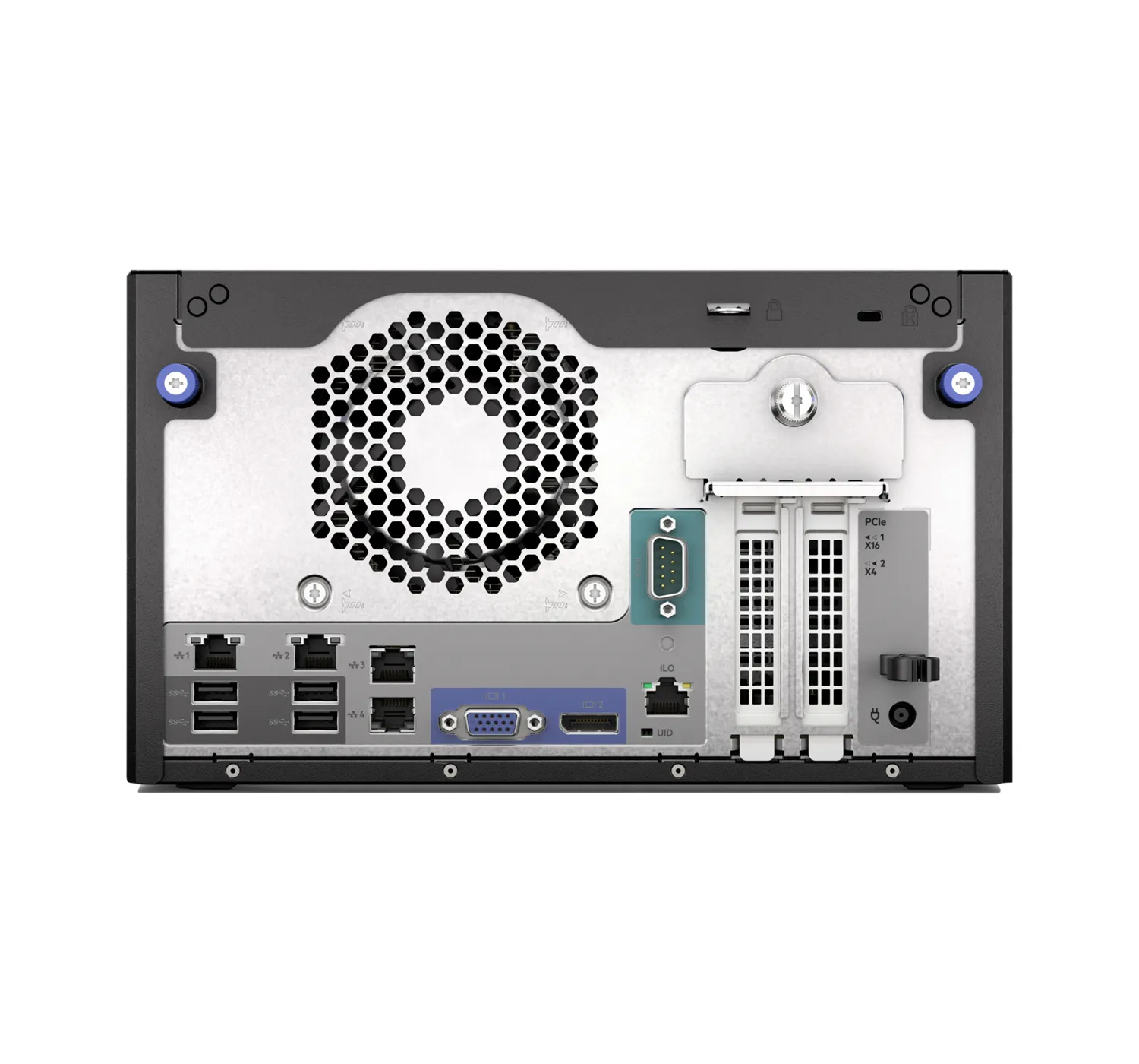 HPE ProLiant MicroServer Gen11 Intel Pentium Gold G7400 2-core VROC 4LFF-NHP 180W External PS Compute Module Server