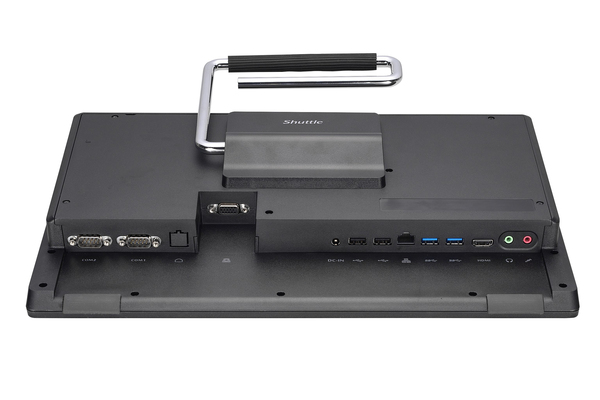 Shuttle XPC AIO Barebone, POS, 15,6&quot; multi-touch, Cel4205U, black