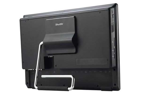 Shuttle XPC AIO Barebone, POS, 15,6&quot; multi-touch, Cel4205U, black