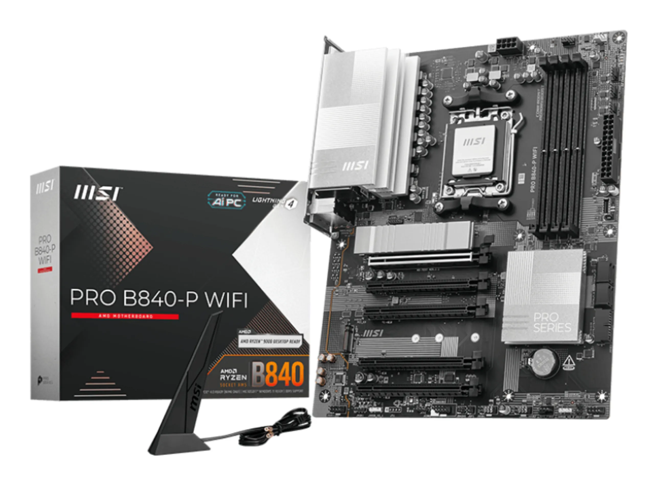 MSI PRO B840-P WiFi 7 AM5 ATX - motherboard