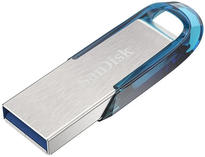 SanDisk 32GB Ultra Flair USB 3.2 Gen 1x1 - memory stick, Blue/Silver