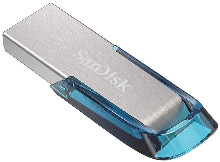 SanDisk 32GB Ultra Flair USB 3.2 Gen 1x1 - memory stick, Blue/Silver
