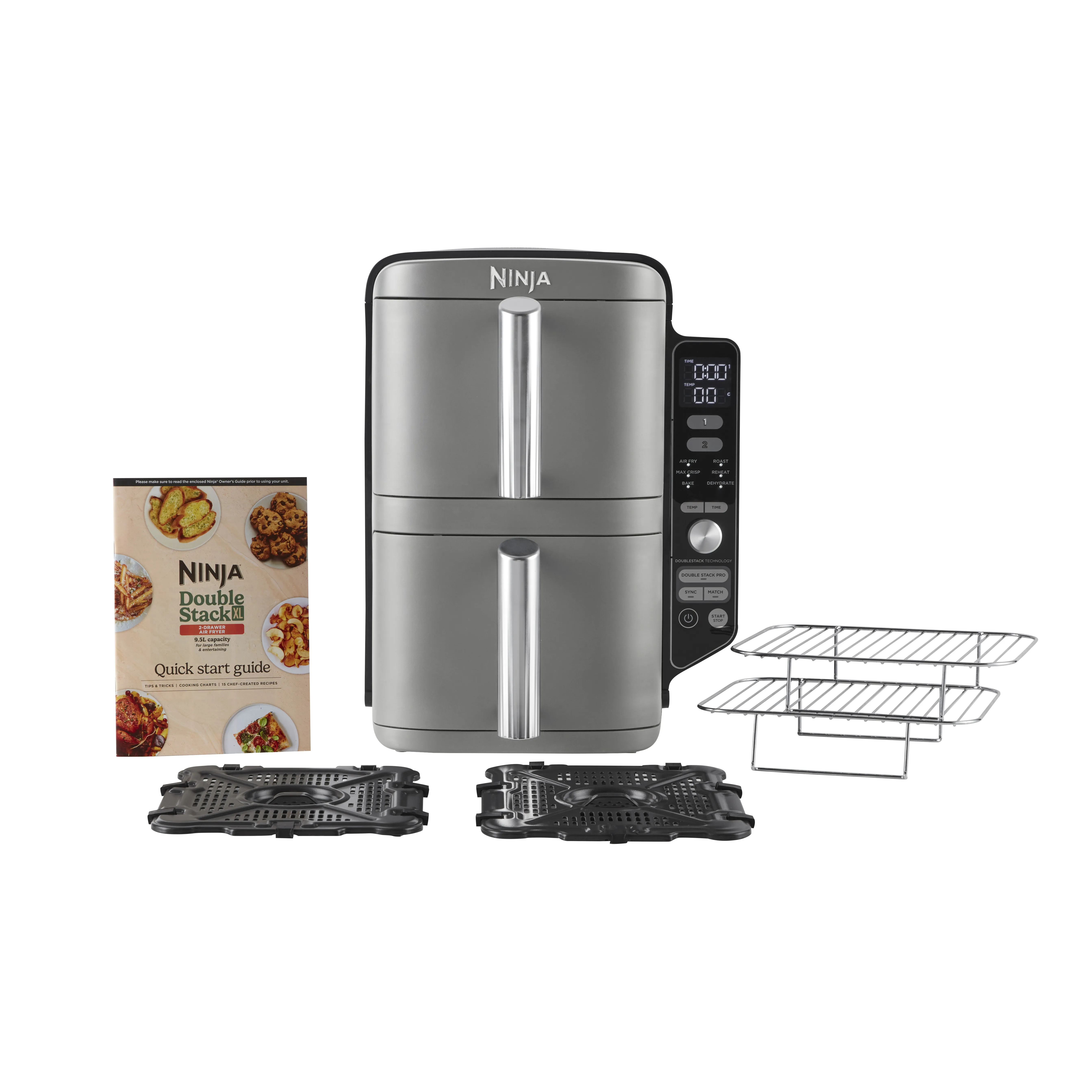Ninja SL400EU Double Stack - airfryer, 9.5l